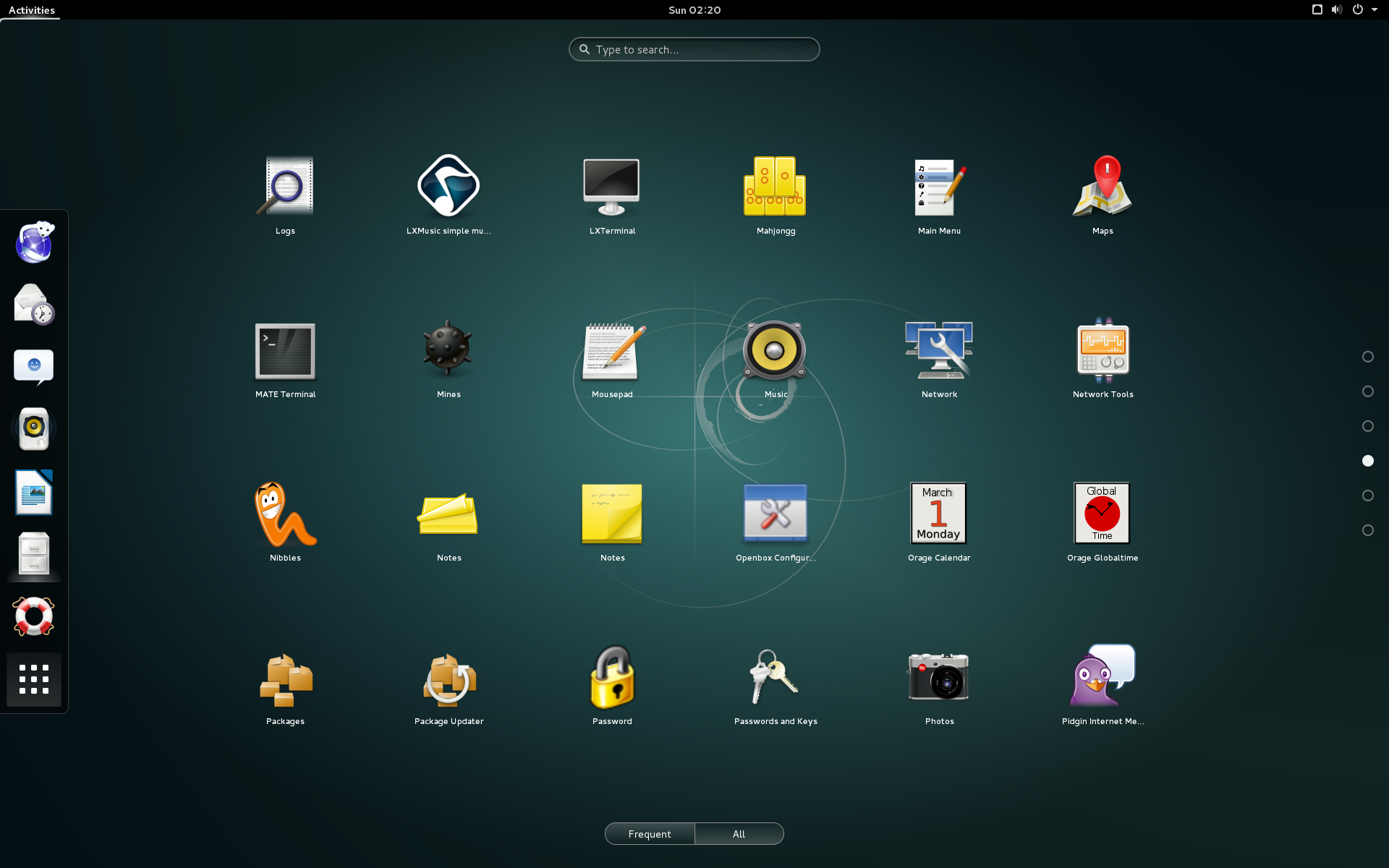 Debian 8 with Gnome 3 desktop