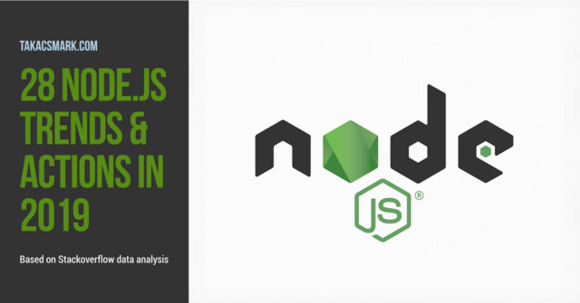 28 Node.js Trends and Actions | 2019 | Based on Stackoverflow Data